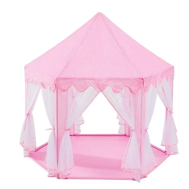 Carpa en forma de castillo de princesa